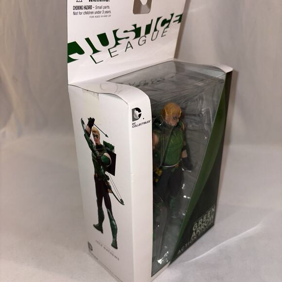 DC Collectibles Justice League THE NEW 52 GREEN ARROW Action Figure NEW - Picture 4 of 6